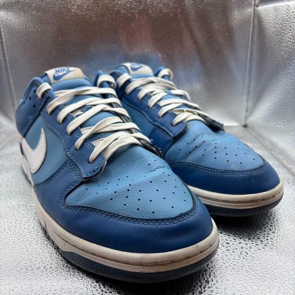 Size 11.5 Nike Dunk Low Dark Marina Blue Mens Athletic Sneakers Shoes DJ6188-400